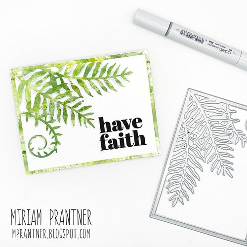 Simon Says Stamp! Simon Says Stamp FERN CORNER Wafer Die s791 Stamptember | color-code:ALT3