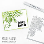 Simon Says Stamp! Simon Says Stamp FERN CORNER Wafer Die s791 Stamptember | color-code:ALT3