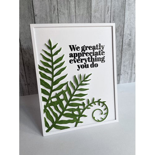 Simon Says Stamp! Simon Says Stamp FERN CORNER Wafer Die s791 Stamptember