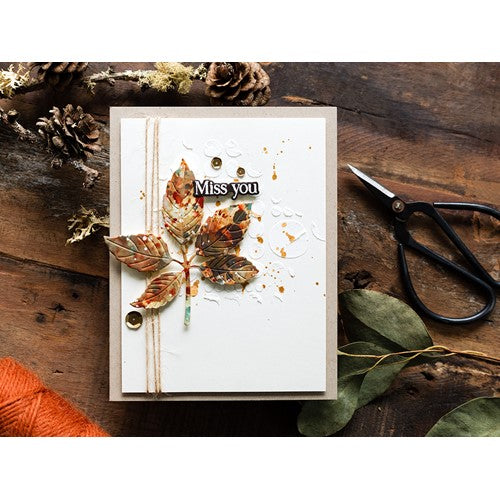 Simon Says Stamp! Simon Says Stamp BUCKEYE LEAF Wafer Die s801 Stamptember | color-code:ALT7