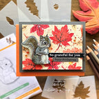 Simon Says Stamp! Simon Says Stamp LAYERED SQUIRREL Wafer Dies s795 Stamptember