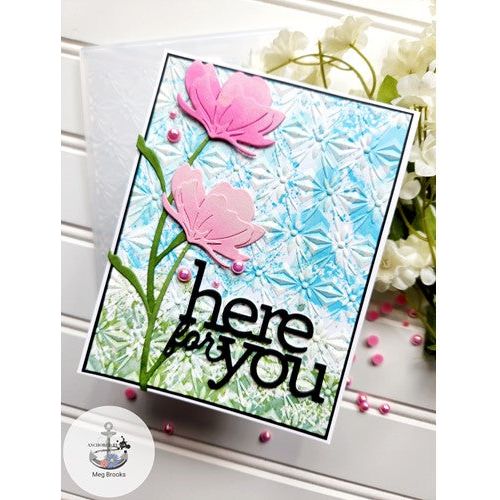Simon Says Stamp! Simon Says Stamp MORNING BLOSSOM Wafer Dies s793 Stamptember