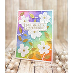 Simon Says Stamp! Simon Says Stamp FLOURISHING BLOOM PLATE Wafer Die s812 Stamptember | color-code:ALT5