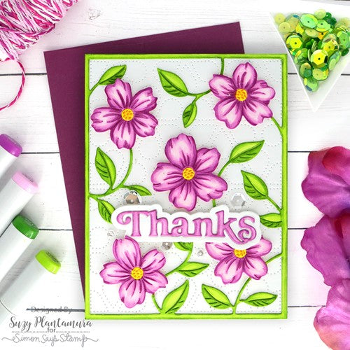 Simon Says Stamp! Simon Says Stamp THANKS Wafer Dies sssd112639 Stamptember | color-code:ALT3