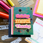 Simon Says Stamp! Simon Says Stamp THANKS Wafer Dies sssd112639 Stamptember