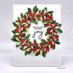 Simon Says Stamp! Simon Says Stamp BERRY WREATH Wafer Dies sssd112650 Stamptember