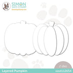 Simon Says Stamp! Simon Says Stamp LAYERED PUMPKIN Wafer Dies sssd112654 Stamptember