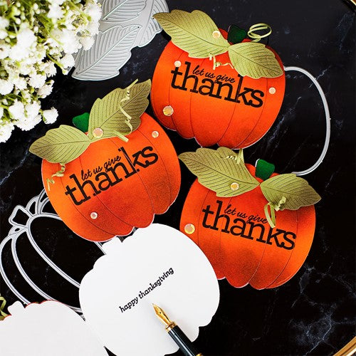 Simon Says Stamp! Simon Says Stamp LAYERED PUMPKIN Wafer Dies sssd112654 Stamptember | color-code:ALT01