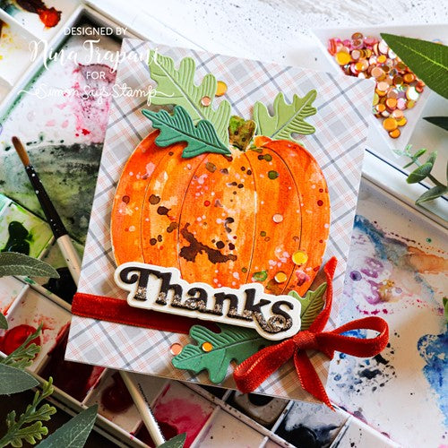 Simon Says Stamp! Simon Says Stamp LAYERED PUMPKIN Wafer Dies sssd112654 Stamptember