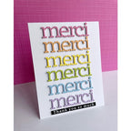Simon Says Stamp! CZ Design Wafer Dies MERCI czd178 Stamptember | color-code:ALT00