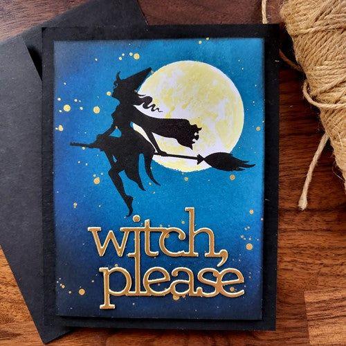 Simon Says Stamp! CZ Design Wafer Dies WITCH PLEASE WORDS czd173 Stamptember | color-code:ALT4