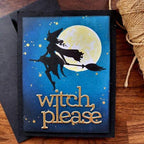 Simon Says Stamp! CZ Design Wafer Dies WITCH PLEASE WORDS czd173 Stamptember | color-code:ALT4