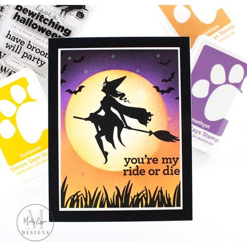 Simon Says Stamp! CZ Design Clear Stamps WITCH PLEASE cz271c | color-code:ALT2