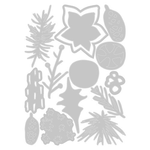 Simon Says Stamp! Tim Holtz Sizzix MODERN FESTIVE Thinlits Dies 666069