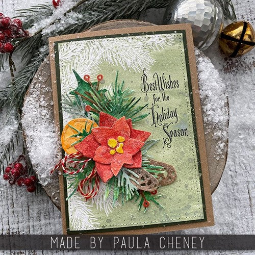 Simon Says Stamp! Tim Holtz Sizzix MODERN FESTIVE Thinlits Dies 666069