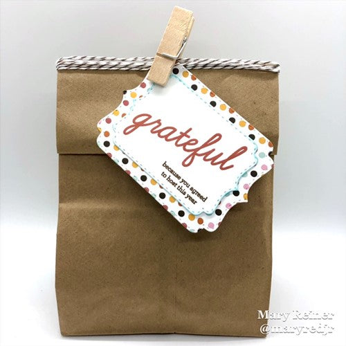 Simon Says Stamp! CZ Design Clear Stamps SASSY THANKFUL cz379c Stamptember