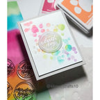 Simon Says Stamp! Simon Says Clear Stamps CIRCLE SAYINGS sss302588c Stamptember