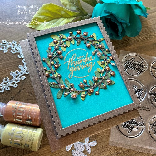 Simon Says Stamp! Simon Says Clear Stamps CIRCLE SAYINGS sss302588c Stamptember