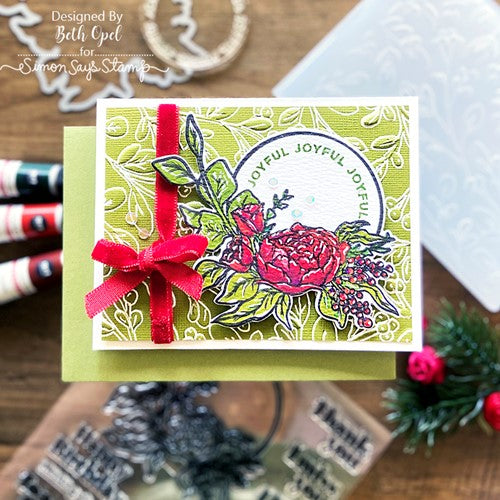 Simon Says Stamp! Simon Says Clear Stamps FLORAL FRAMES sss202525c Stamptember