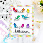 Simon Says Stamp! Simon Says Clear Stamps PRINTMAKING BIRDS sss202550c Stamptember | color-code:ALT0