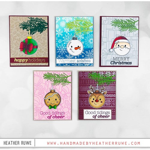 Simon Says Stamp! Simon Says Stamps and Dies HOLIDAY ORNAMENTS set558ho Stamptember | color-code:ALT1