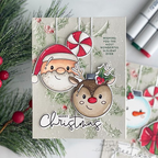 Simon Says Stamp! Simon Says Clear Stamps HOLIDAY ORNAMENTS sss202592c | color-code:ALT00