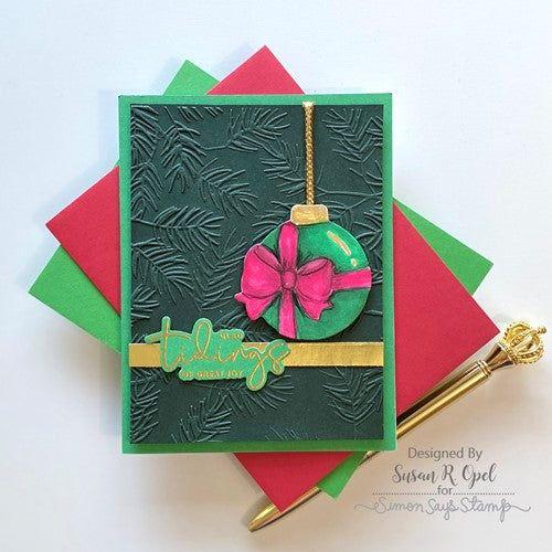 Simon Says Stamp! Simon Says Clear Stamps HOLIDAY ORNAMENTS sss202592c