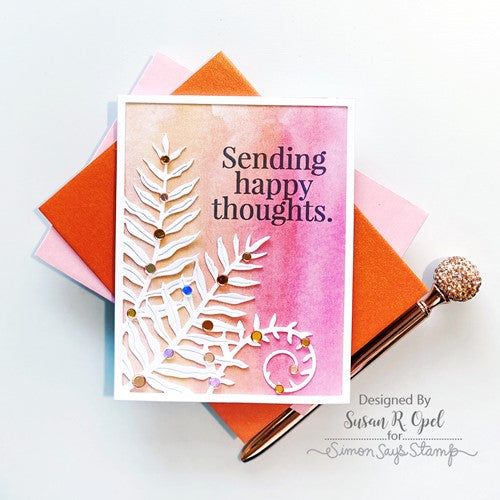 Simon Says Stamp! Simon Says Clear Stamps EXTRA TALKATIVE sss202498c Stamptember