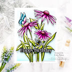 Simon Says Stamp! Simon Says Clear Stamps BLACK EYED SUSANS sss202560c Stamptember | color-code:ALT3