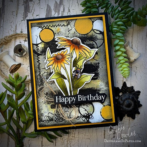Simon Says Stamp! Simon Says Clear Stamps BLACK EYED SUSANS sss202560c Stamptember | color-code:ALT9