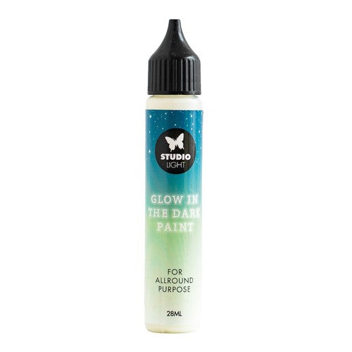 Simon Says Stamp! Studio Light GLOW IN THE DARK PAINT Essentials slesgdp01