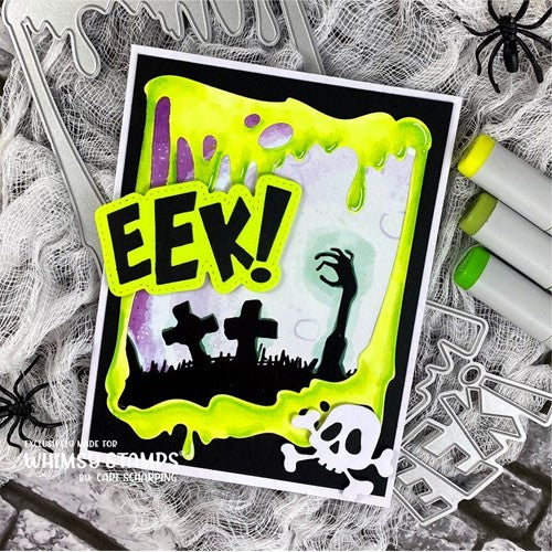 Simon Says Stamp! Whimsy Stamps DRIPPY FRAME Die WSD147
