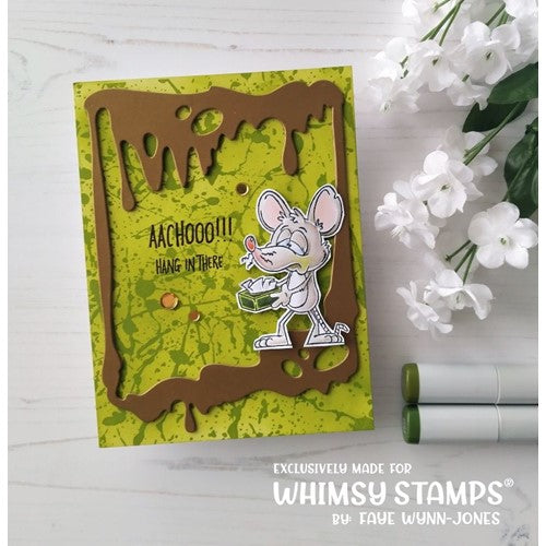 Simon Says Stamp! Whimsy Stamps DRIPPY FRAME Die WSD147