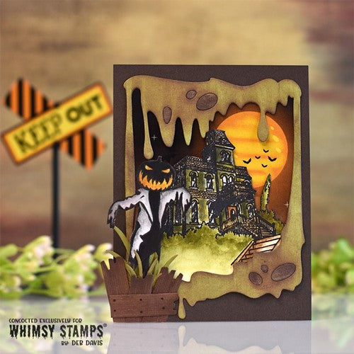 Simon Says Stamp! Whimsy Stamps DRIPPY FRAME Die WSD147