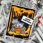 Simon Says Stamp! Whimsy Stamps DRIPPY FRAME Die WSD147