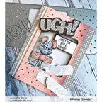 Simon Says Stamp! Whimsy Stamps RATS YOURE SICK Clear Stamps DP1097