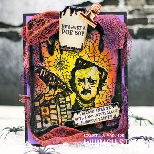 Simon Says Stamp! Whimsy Stamps POE BOY Clear Stamps CWSD427