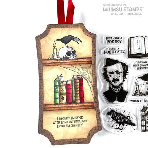 Simon Says Stamp! Whimsy Stamps POE BOY Clear Stamps CWSD427