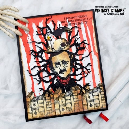 Simon Says Stamp! Whimsy Stamps POE BOY Clear Stamps CWSD427