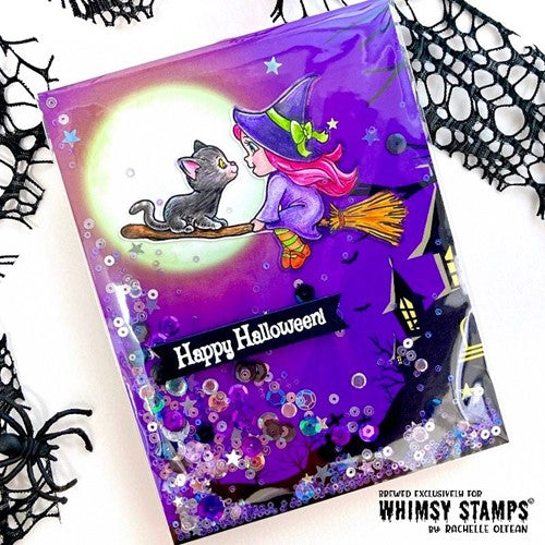 Simon Says Stamp! Whimsy Stamps HAUNTED GRAVEYARD 6 x 6 Paper Pad WSDP41