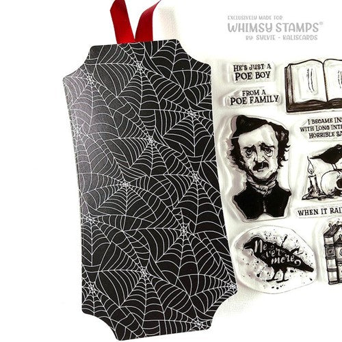 Simon Says Stamp! Whimsy Stamps HAUNTED GRAVEYARD 6 x 6 Paper Pad WSDP41