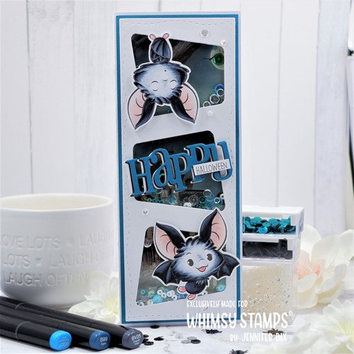 Simon Says Stamp! Whimsy Stamps CUTIE BATOOTIE Clear Stamps CWSD426