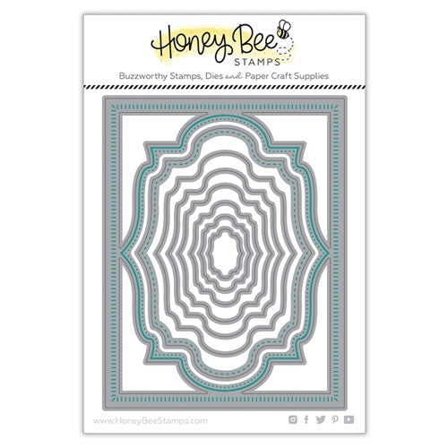 Simon Says Stamp! Honey Bee LAYERING VINTAGE LABELS Dies hbds-lvlab