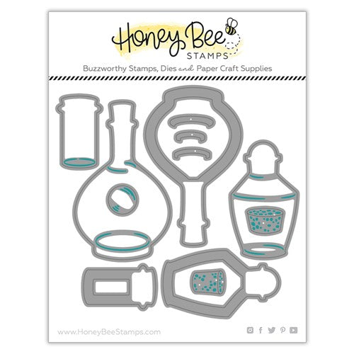 Simon Says Stamp! Honey Bee PERFECT POTIONS SHAKER JARS Dies hbds-ppsjr