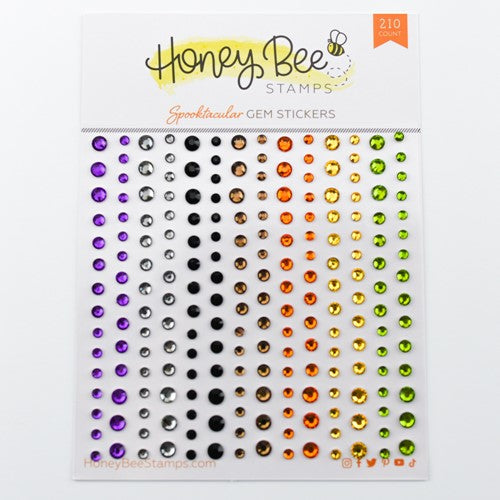Simon Says Stamp! Honey Bee SPOOKTACULAR Gem Stickers hbgs-037