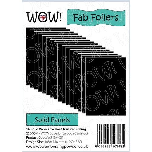 Simon Says Stamp! WOW Fab Foilers SOLID PANELS W216Z-001