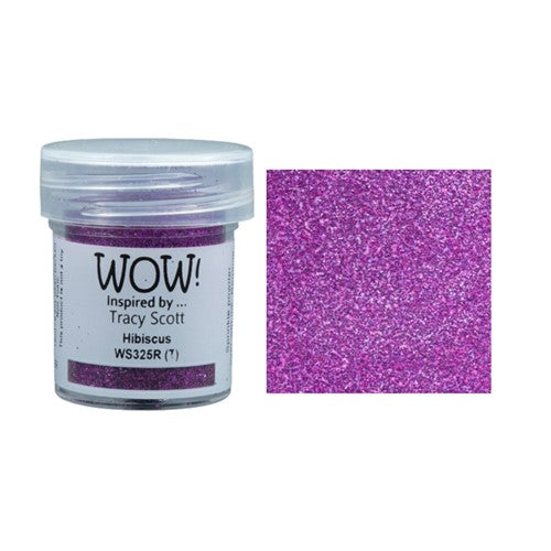 Simon Says Stamp! WOW Embossing Glitter HIBISCUS WS325R