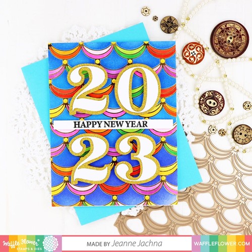 Simon Says Stamp! Waffle Flower YEAR 2023 Dies 421114