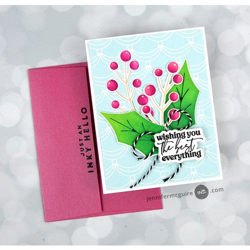 Simon Says Stamp! Waffle Flower SWAG BACKGROUND Hot Foil Plate 421137 | color-code:ALT7