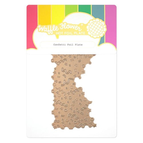 Simon Says Stamp! Waffle Flower CONFETTI Hot Foil Plate 421150